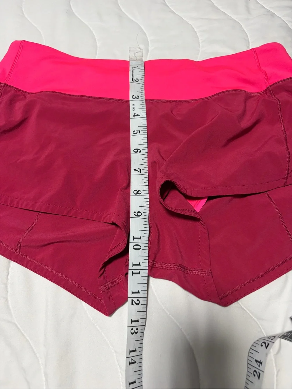 Lululemon Shorts Women’s 6 Mulled Wine Run Speed Up Lined Yoga Gym